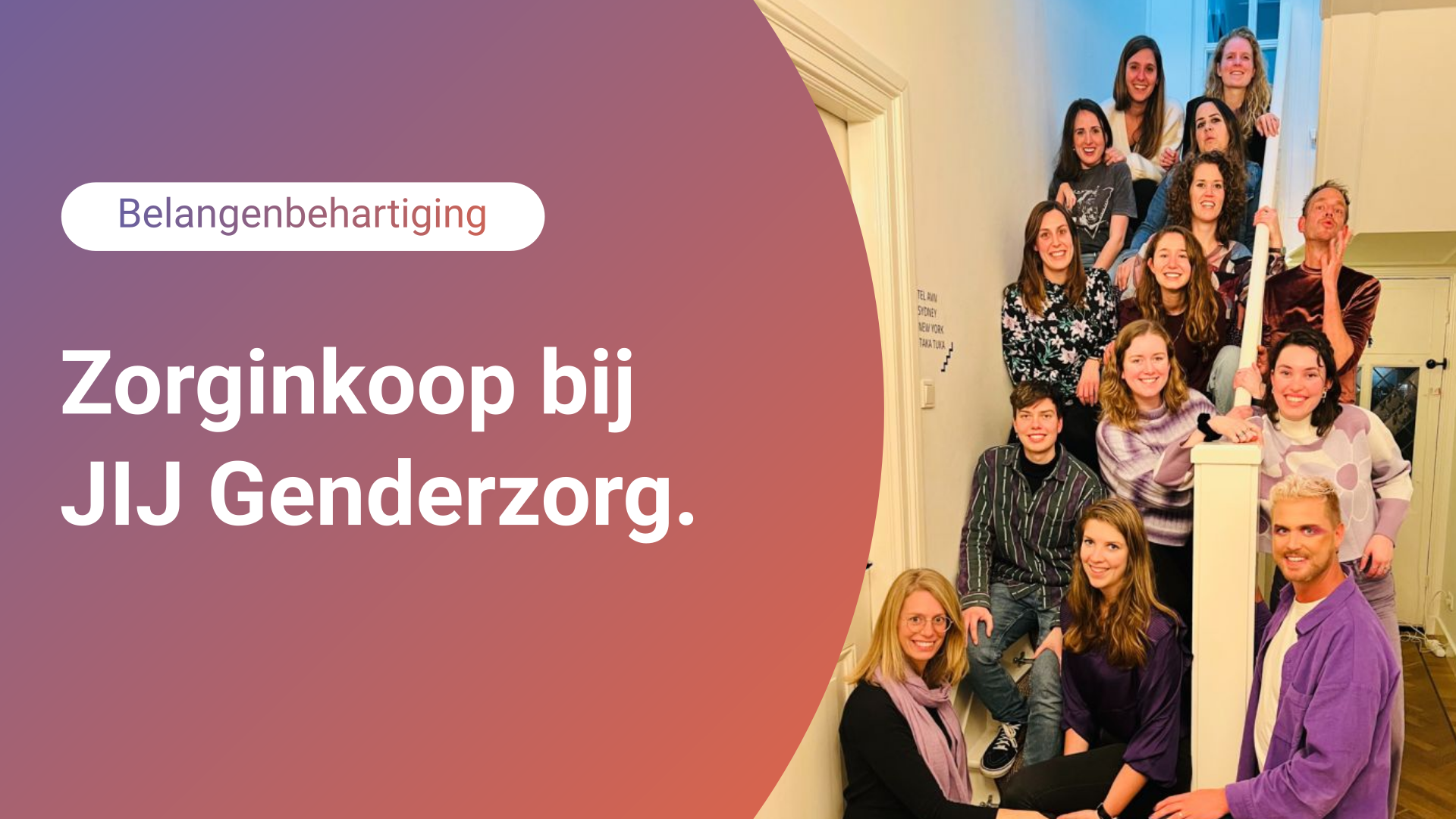 Zorginkoop bij JIJ Genderzorg.