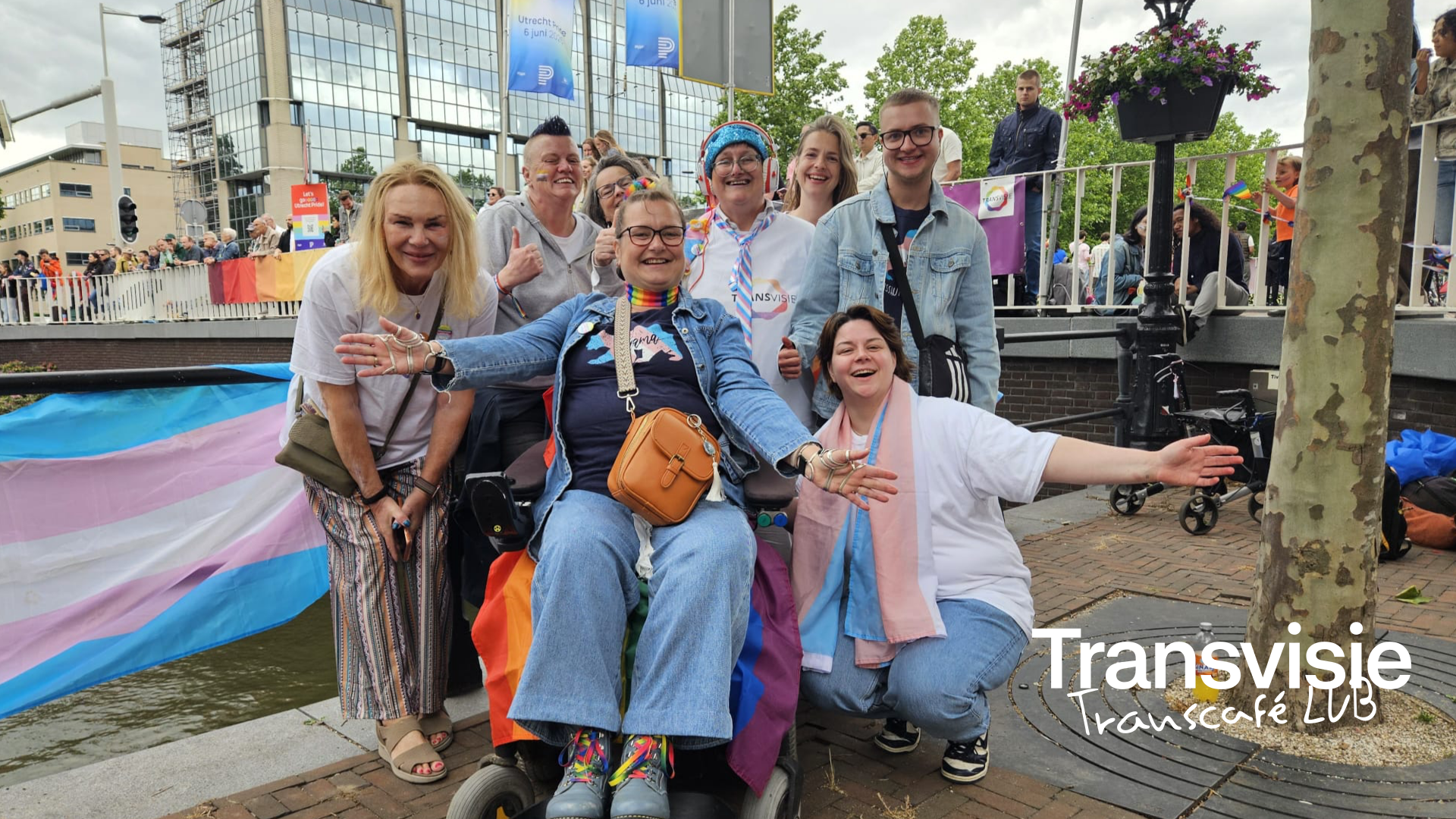 Transcafe LVB aanwezig op pride Utrecht 2026